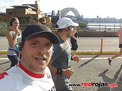 Christian runs the Sydney Half Marathon - May 21, 2017