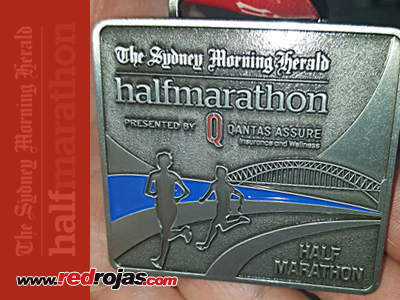 Christian runs the Sydney Half Marathon - May 21, 2017