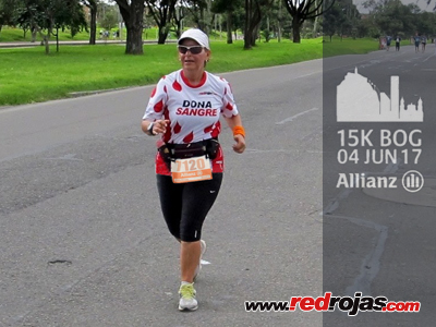 Elsa at the Allianz World Run 15k - Bogot, Colombia - June 4, 2017