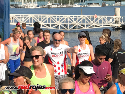 RedRojas at the Seawheeze Lululemon Half Marathon - Vancouver, Canada - August 12, 2017