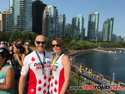 RedRojas at the Seawheeze Lululemon Half Marathon - Vancouver, Canada - August 12, 2017