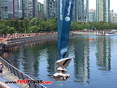 RedRojas at the Seawheeze Lululemon Half Marathon - Vancouver, Canada - August 12, 2017