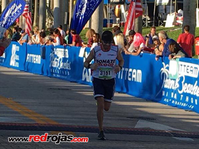 Alejandro at the Palm Beaches Half Marathon - West Palm Beach, Fl - Dec 03, 2017