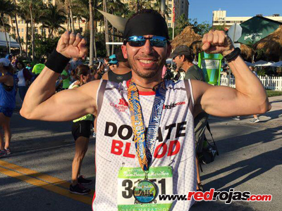 Alejandro at the Palm Beaches Half Marathon - West Palm Beach, Fl - Dec 03, 2017