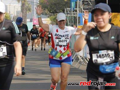 Digenes and Elsa at the Lima Marathon and 10k - Peru - May 20, 2018