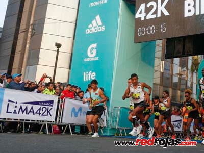 Digenes and Elsa at the Lima Marathon and 10k - Peru - May 20, 2018
