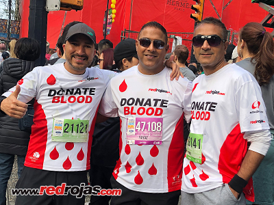 Jorge, Faiyaz and Amin at the Vancouver SunRun 10k - Canada - April 14, 2019