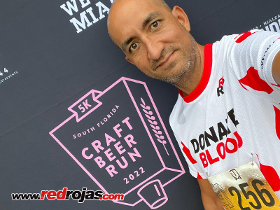 Julian at the South Florida Craft Beer Run - Miami Beach - October 1, 2022
