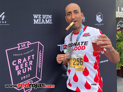 Julian at the South Florida Craft Beer Run - Miami Beach - October 1, 2022