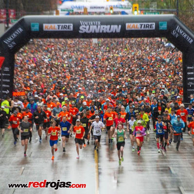Berzin and Jorge are Full Blooded at the Vancouver SunRun - Vancouver, Canada - April 16, 2023