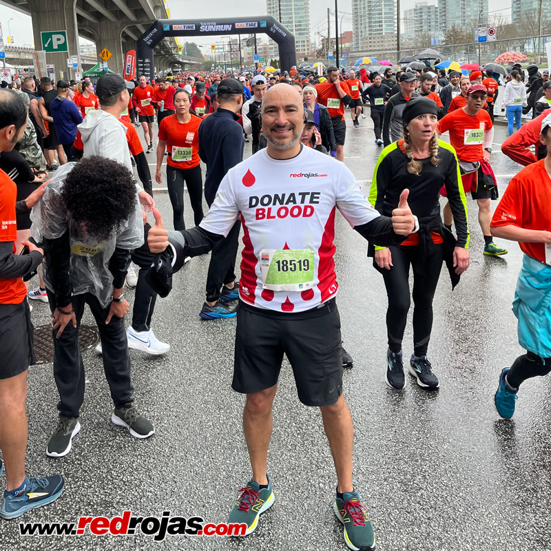 Jorge are Full Blooded at the Vancouver SunRun - Vancouver, Canada - April 16, 2023