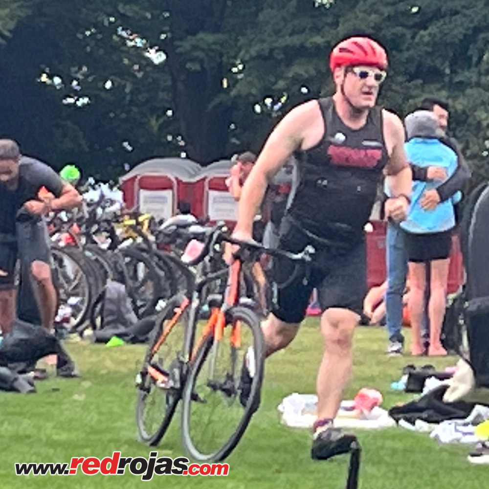 Hart and Jason compete at the Vancouver Triathlon - Vancouver, BC - September 4, 2023