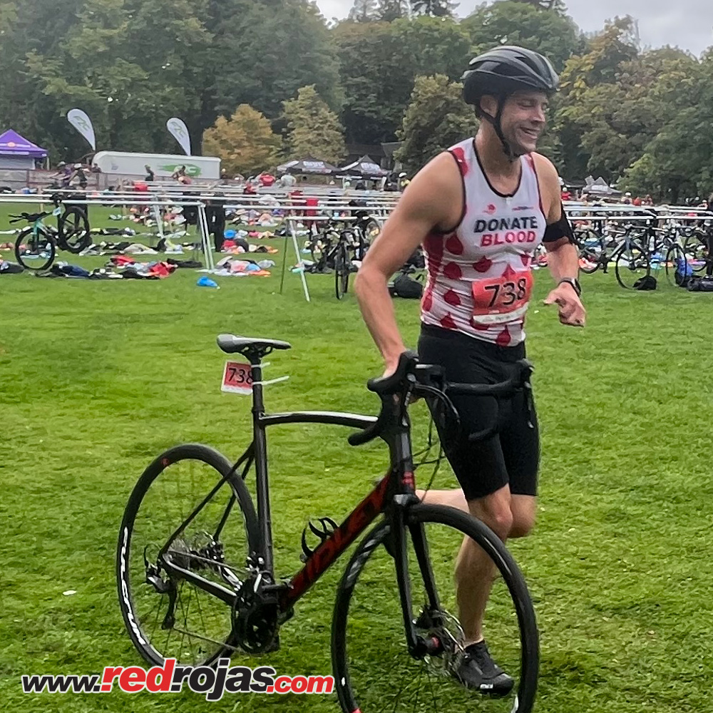 Hart and Jason compete at the Vancouver Triathlon - Vancouver, BC - September 4, 2023