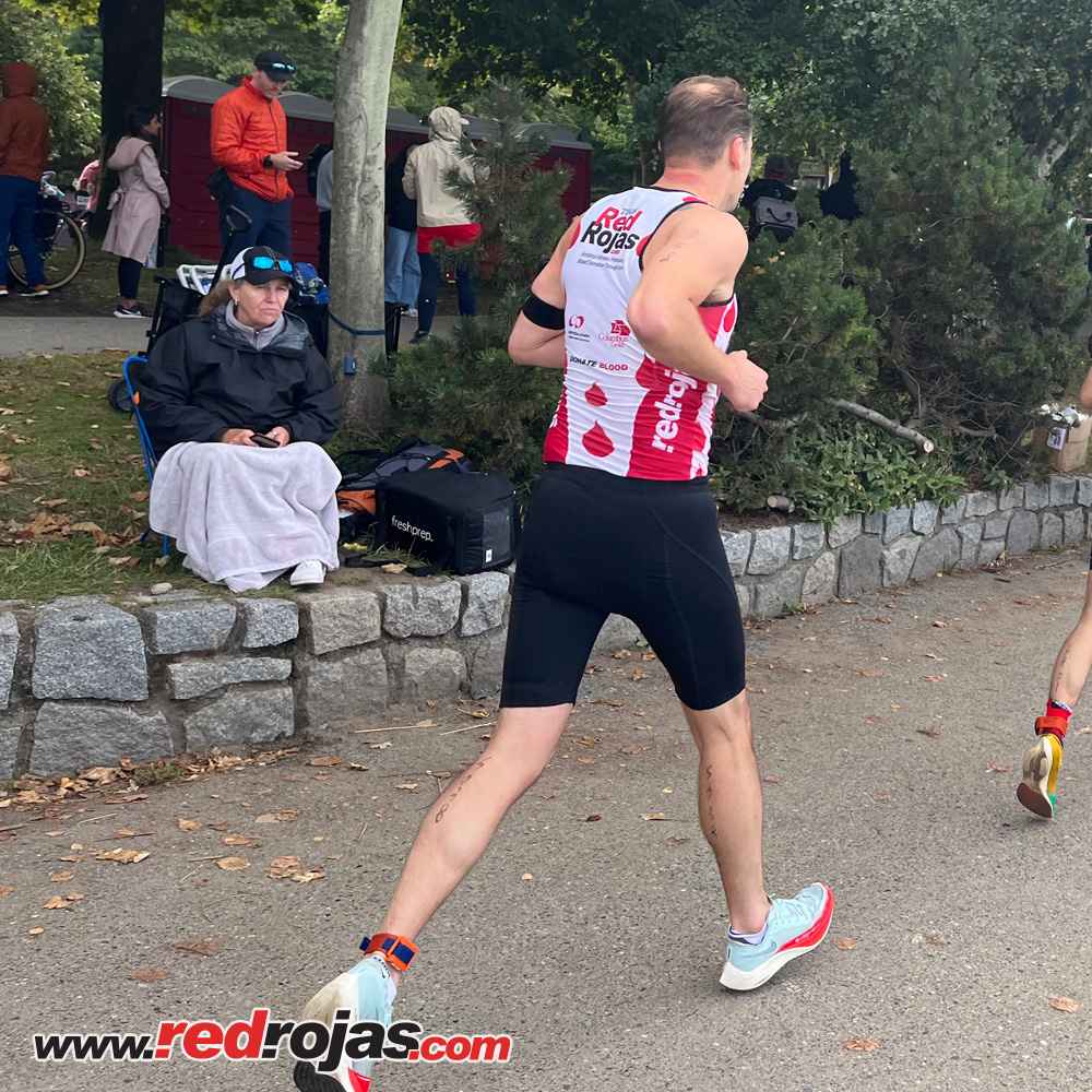 Hart and Jason compete at the Vancouver Triathlon - Vancouver, BC - September 4, 2023
