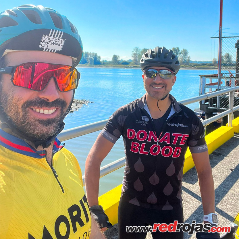 Mauricio and Jorge - Ride to Steveston, BC, Canada - September 9, 2023