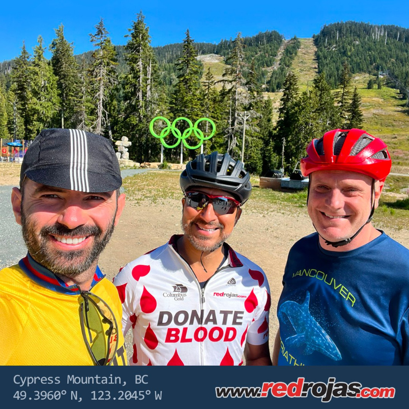 Mauricio, Jorge and Hart - Ride to Cypress Mountain, BC, Canada - September 16, 2023